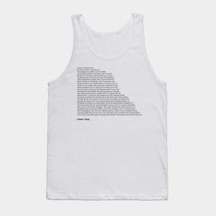 Johnny Depp Quotes Tank Top